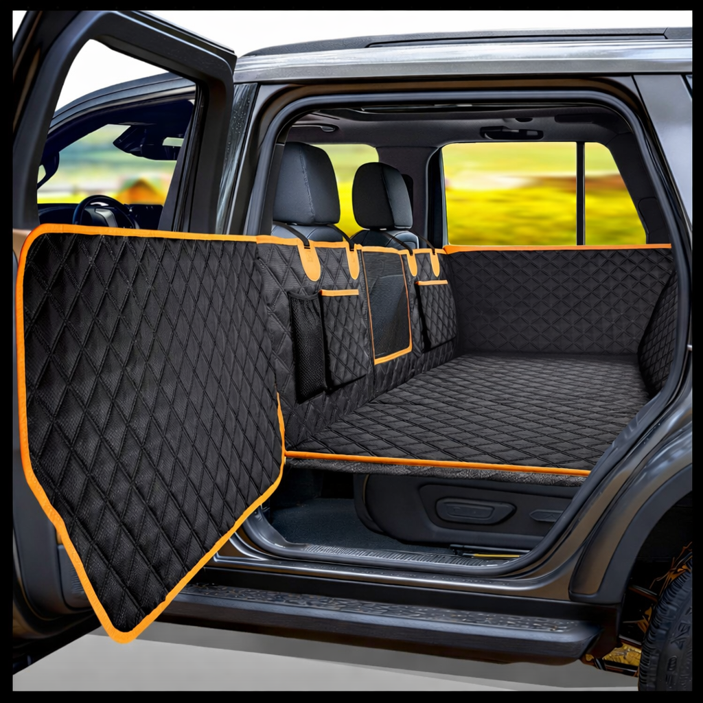 Waterproof Mid Barrier Dog Car Seat Cover